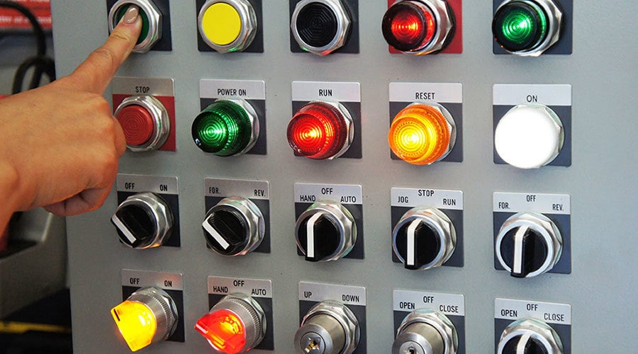 automation push buttons