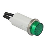 IDEAL® 777211 Indicator Light, 125 VAC/VDC, 2 mA, 0.33 W, Raised Lens