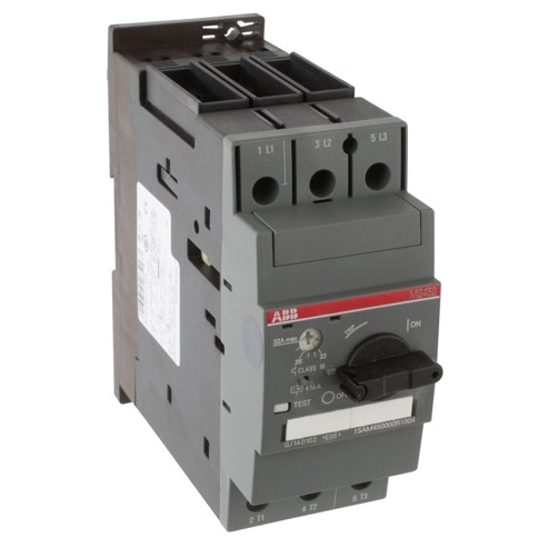 MS450-32ABB MS450-32 Manual Motor Starter, ON/OFF Action, 3 Poles, IP00/IP20 Enclosure