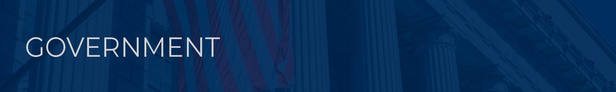 Government building with blue overlay