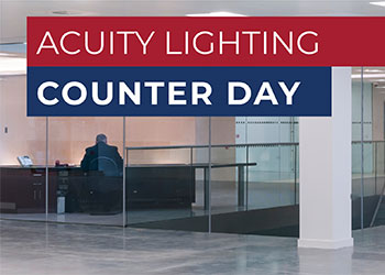 Acuity brands counter day image
